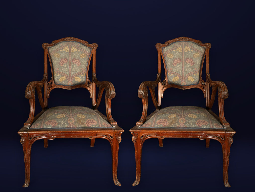 SILLONES MODERNISTAS CATALANES ART NOUVEAU