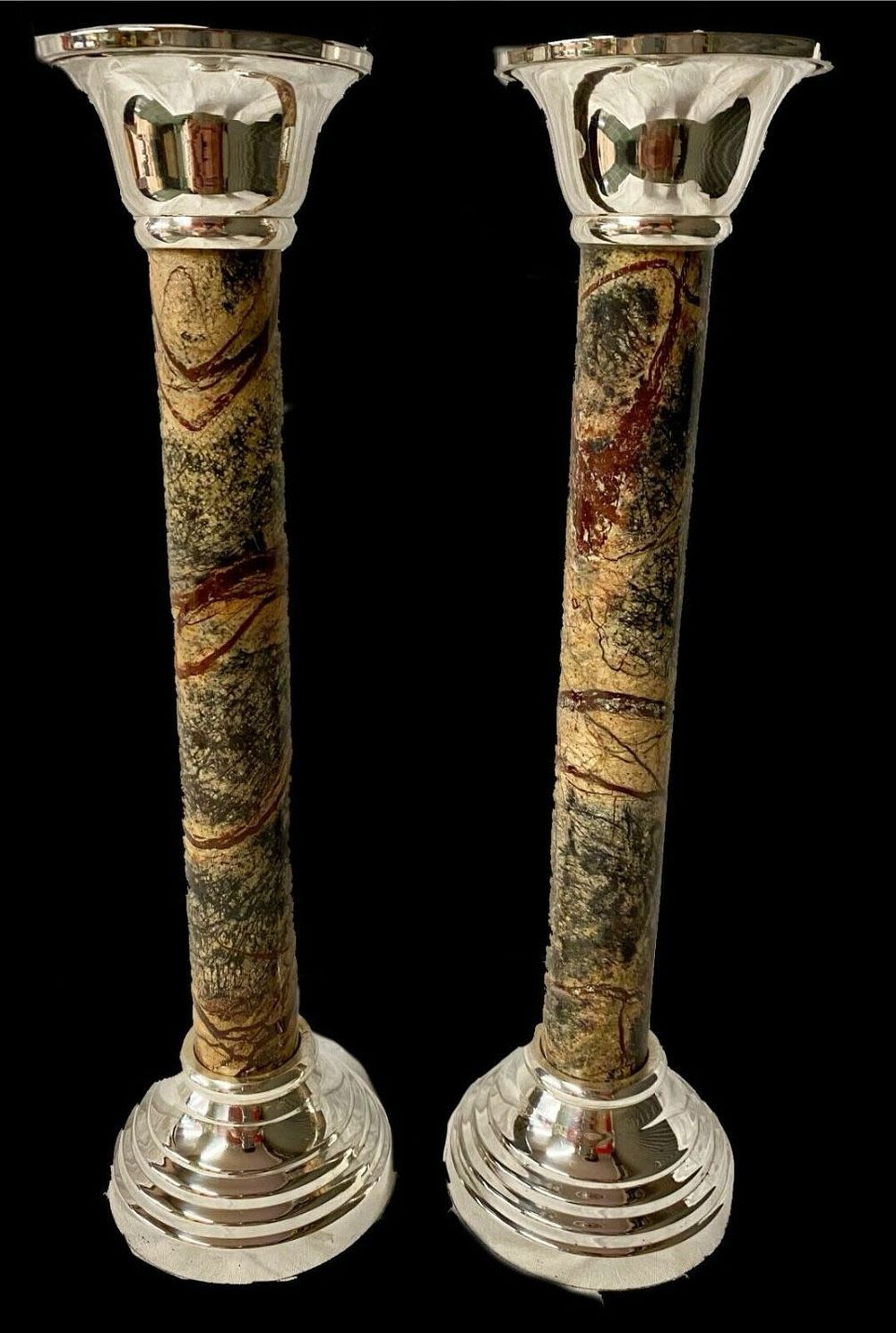 PAREJA DE CANDELABROS